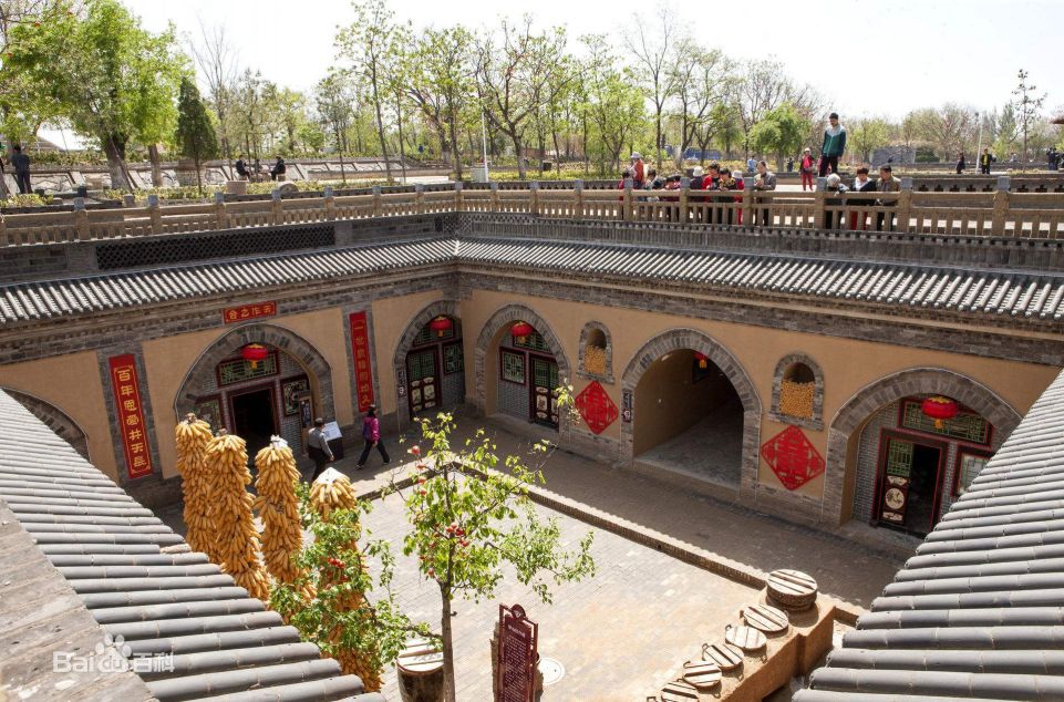 带你去看神奇的世界：一座建在地下的村庄--陕州地坑院2
