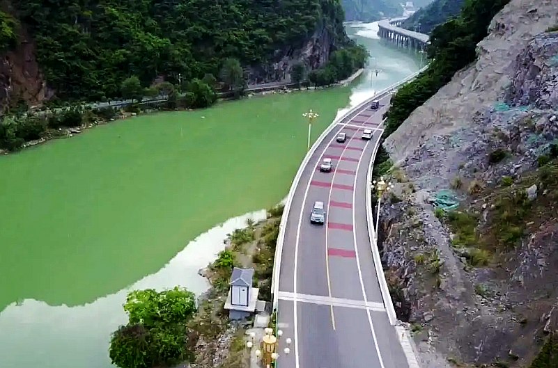 5、四川金口大峡谷水上公路