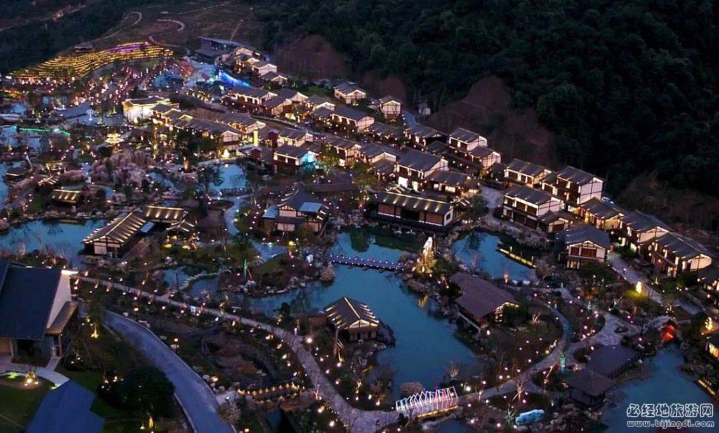 江西上饶葛仙村夜景