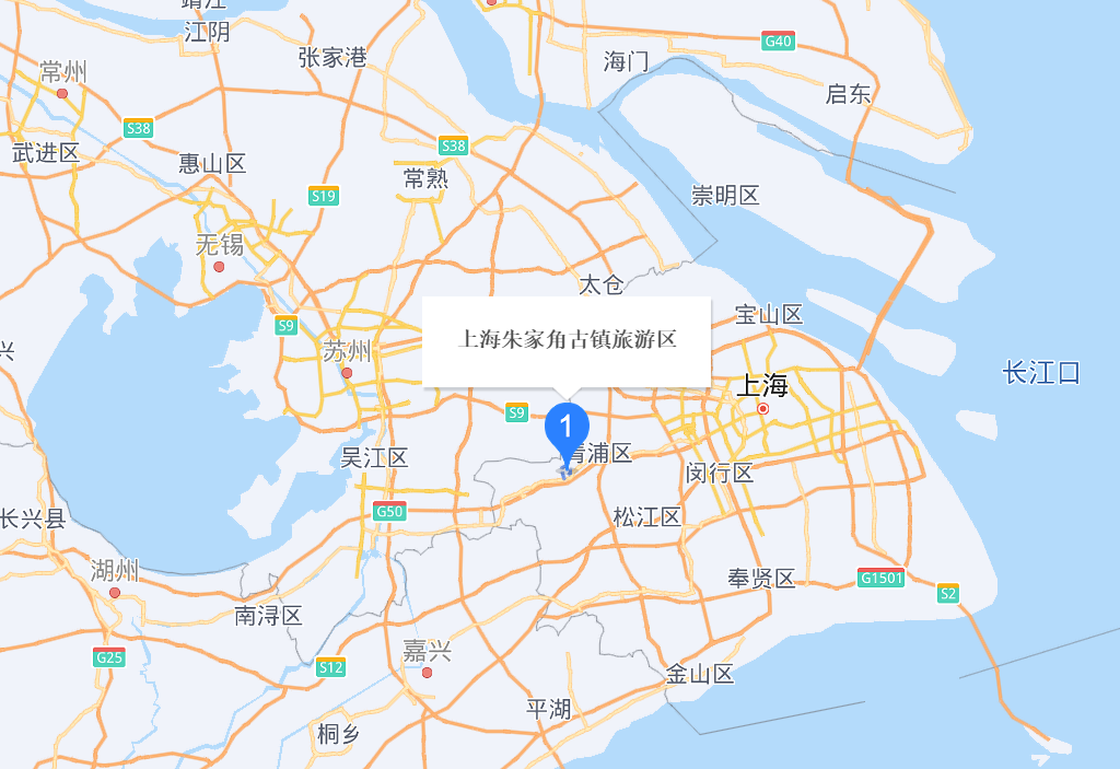 朱家角古镇在哪里？上海朱家角古镇位置与地图
