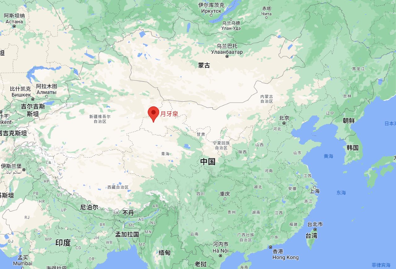 月牙泉在哪里？哪个省份？甘肃敦煌月牙泉的位置地图