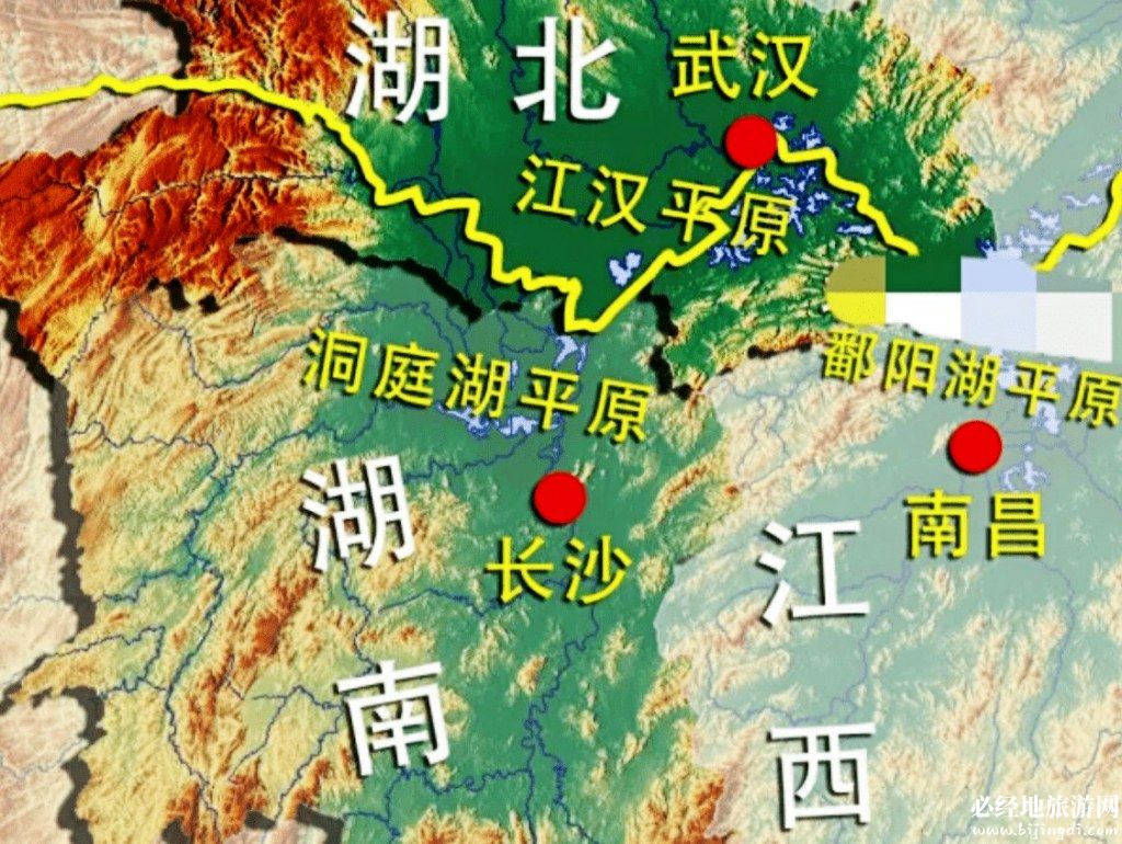 洞庭湖平原在哪里？包括哪些地方？洞庭湖平原的地理位置地图与形成的原因