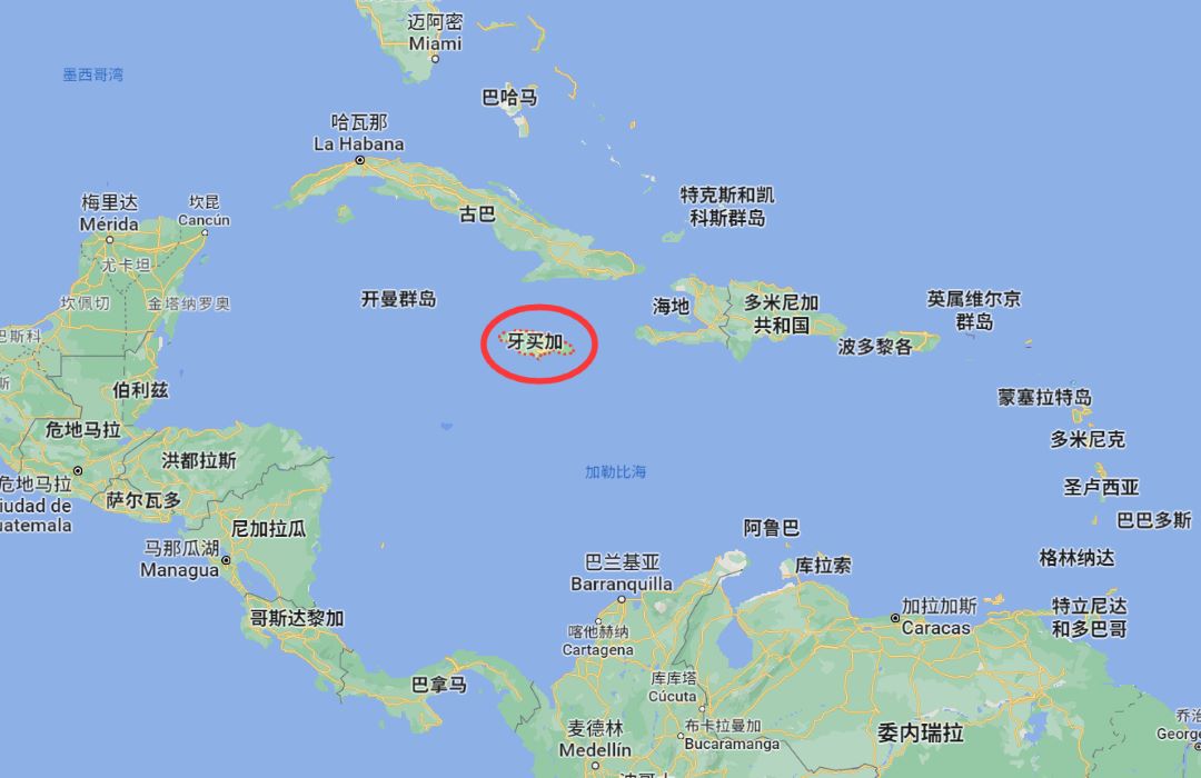 牙买加在哪里？牙买加在哪个洲？牙买加的位置地图与简介