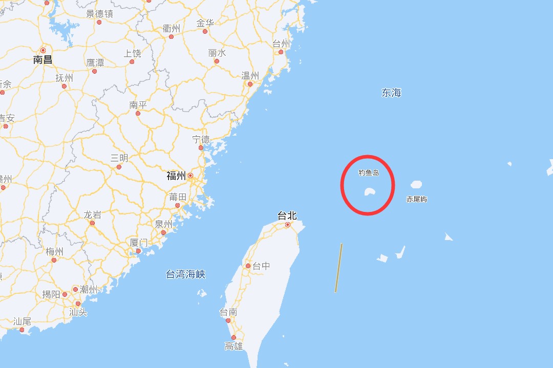 钓鱼岛经纬度是多少？钓鱼岛在中国哪个位置？钓鱼岛的位置地图与介绍