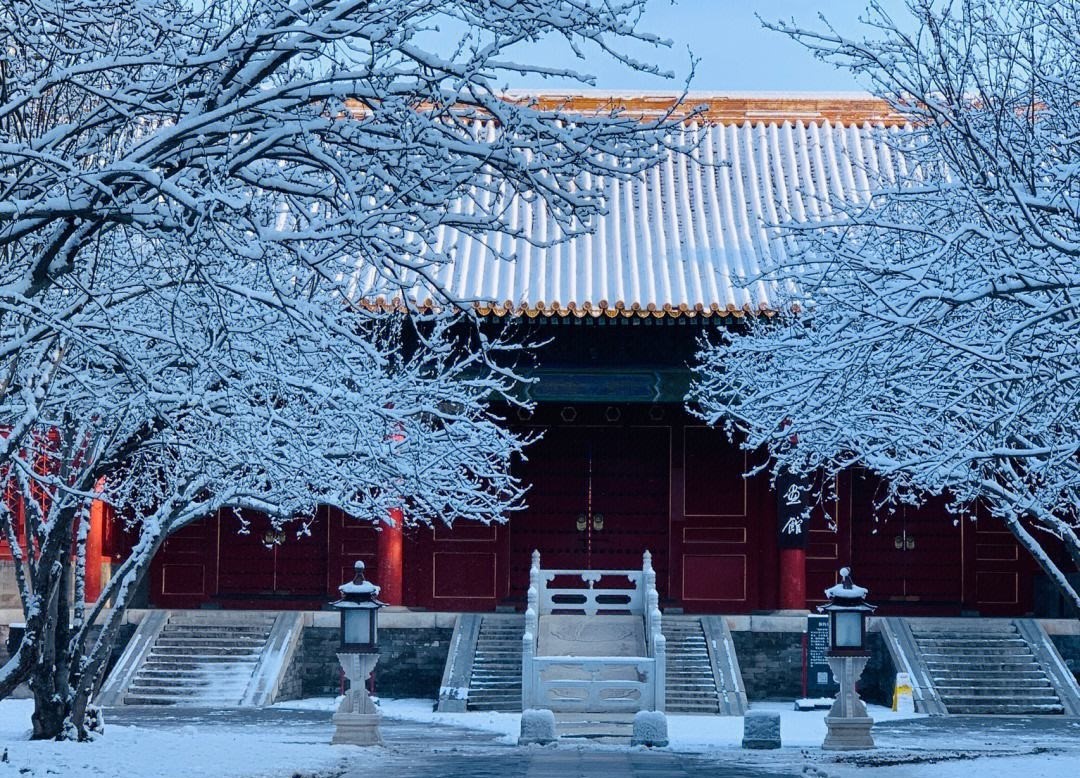 北京故宫雪景图3